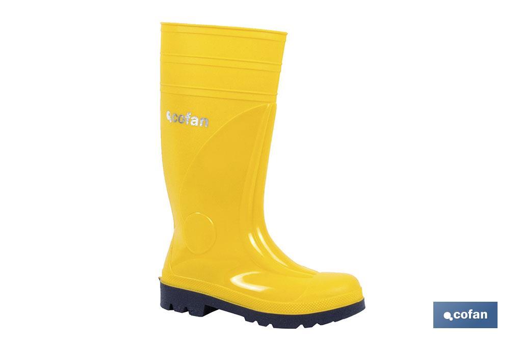 BOTA AGUA S5 AMARILLA T-41