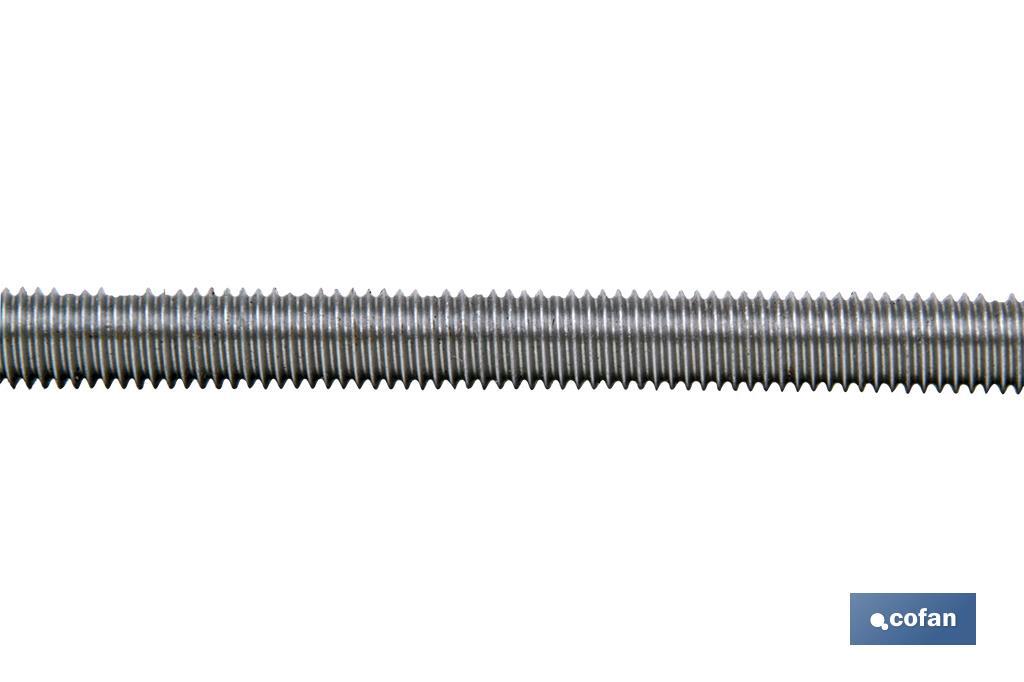 DIN-975 C-4.8 WHITWORTH  3/4 Z IZQUIERDAS