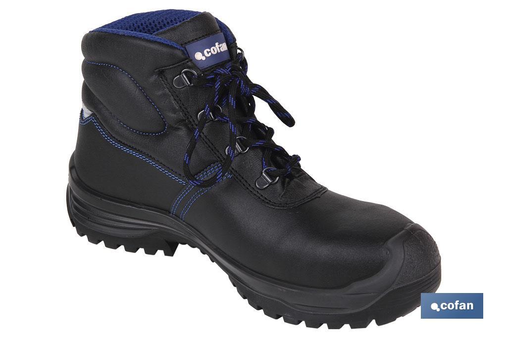 BOTA PIEL NEGRO S3 MODELO ISKUR T 36