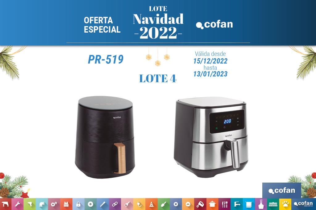 Lote de Navidad 4: Freidoras de Aire Cofan home